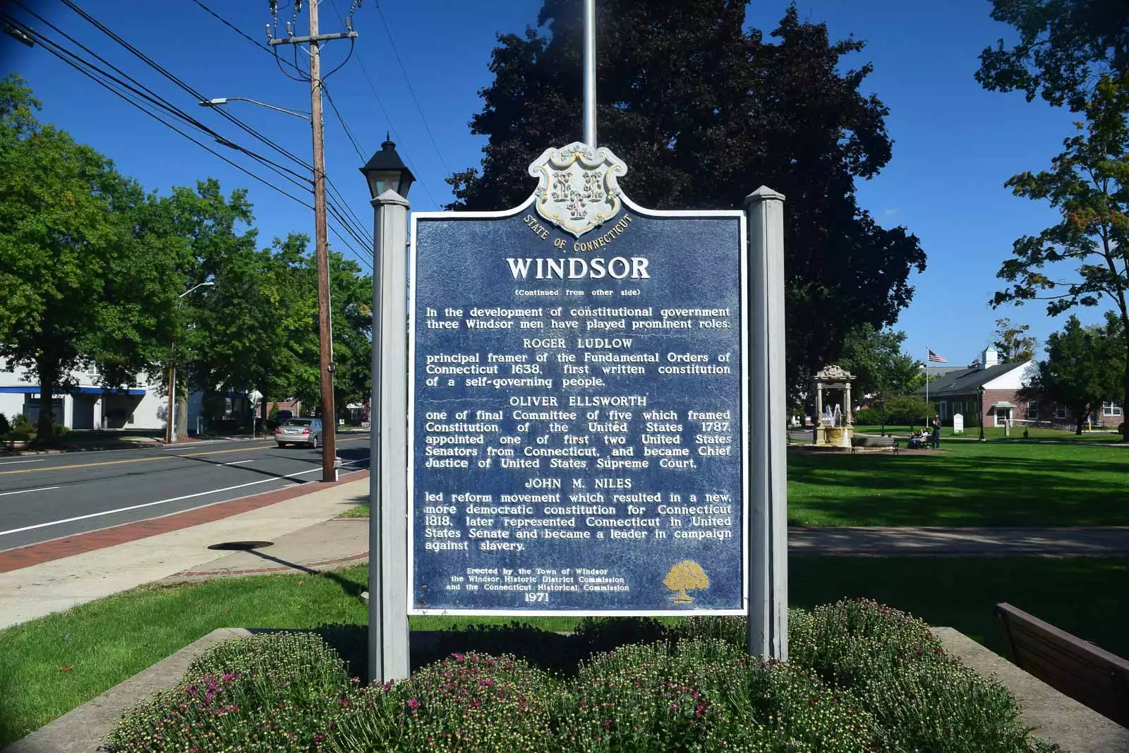 Beautiful late September day in Windsor, CT