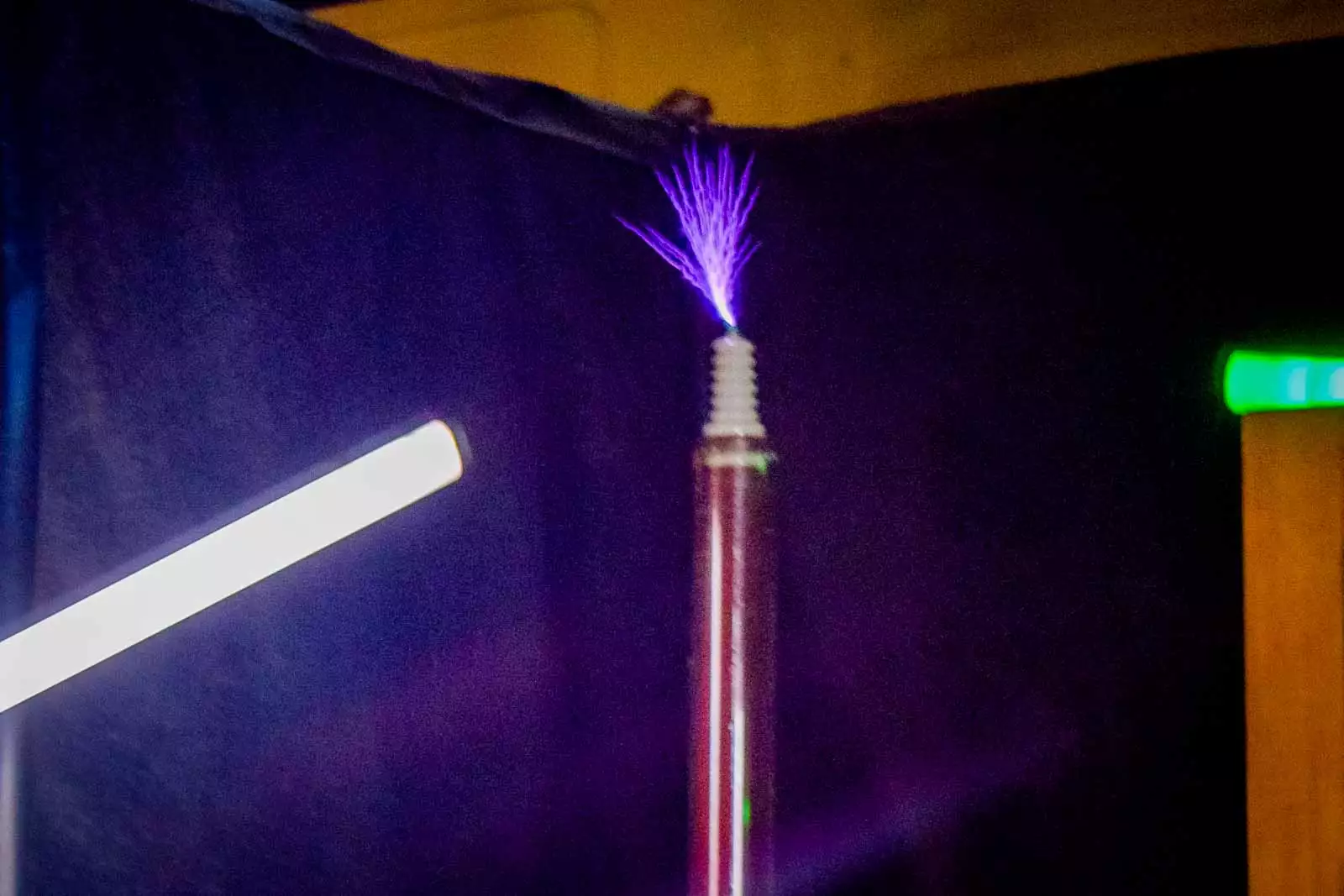 The Tesla coil is always one of my favorite parts of any museum