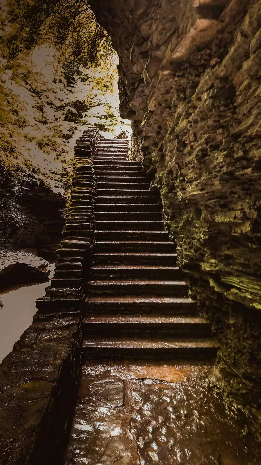 Up into the light and a different route back