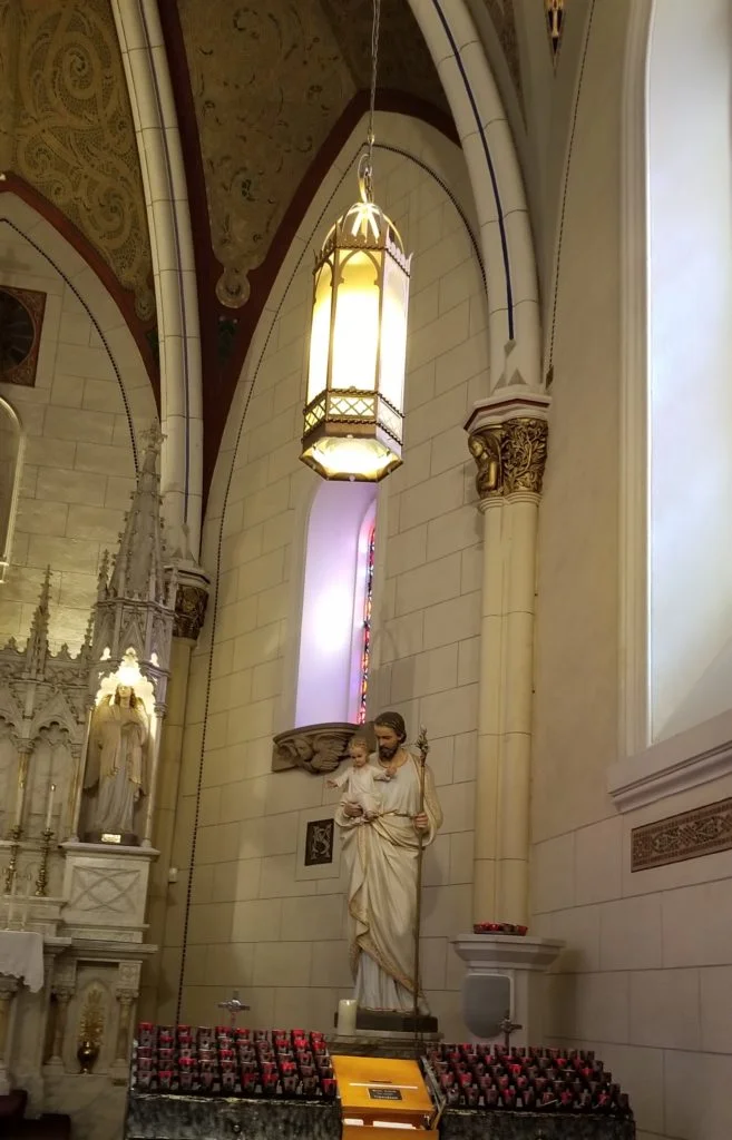 St Joseph with Jesus